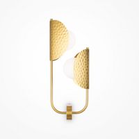 aplique de pared tropic i 2 luces