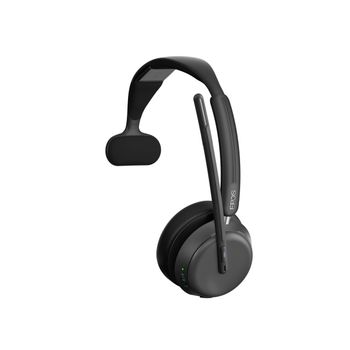 EPOS Impact 1030T Auriculares Bluetooth Mono para Oficina con Micrófono con Cancelación de Ruido, EPOS AI Voice Pickup, Super Wideband Audio, BrainAdapt, Bluetooth, Optimizados para Espacios Abiertos