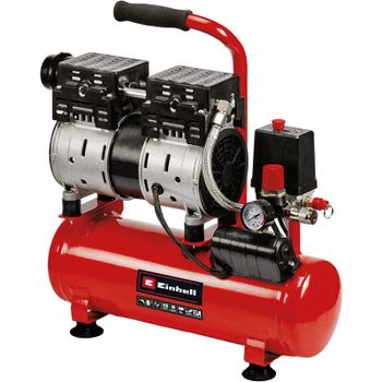 Einhell TE-AC 6 Silent Compresor Horizontal 6L 550W