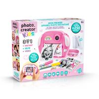mi primera camara instantanea 3 en 1 para ninos con 4 rollos de papel y 4 rotuladores - my fisrt instant camera photo creator kids - photo creator - canal toys - clk013