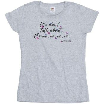 Disney Camiseta Encanto We Dont Talk About Bruno No No para mujer