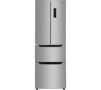 KENWOOD KMD60X19 Fridge Freezer - Inox, Cream
