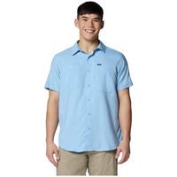 columbia camisa manga corta ridge utility lite para hombre