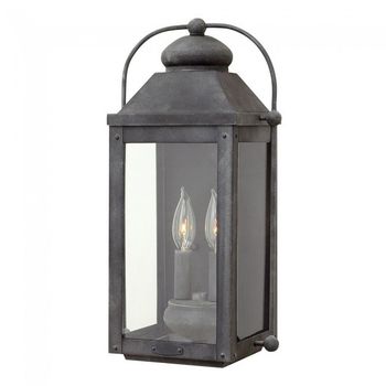 Aplique de pared de exterior anchorage (2 luces)