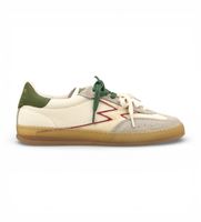 moa concept para hombre cl254m zapatillas de piel club blanco roto 40 plano cordones casual