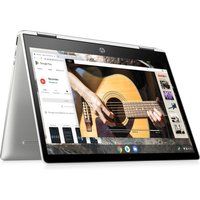 hp x360 12 2 in 1 chromebook - intelu0026regceleron 64 gb emmc silver silver