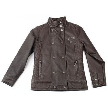 Miss Girly Cazadora de cuero Blouson fille FIKIR para niña