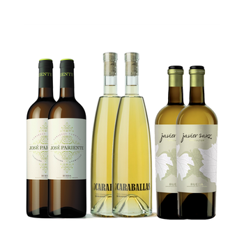 Pack 6 Botellas Verdejo Vino Blanco España  450 Cl. 13.0º
