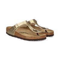birkenstock sandalias planas mujer - dorado talla 38r