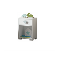 mesita auxiliar sweet con cajon y diseno moderno infantil