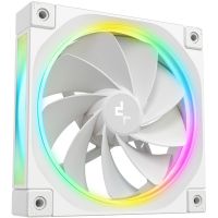 ventilador deepcool fl12r 120mm pwm argb gen2 blanco 2150rpm 339db 55cfm