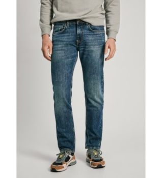 Pepe Jeans para hombre. PM207393HW6 Jeans Straight azul (29/32), Casual, Algodón, Denim, Sostenible