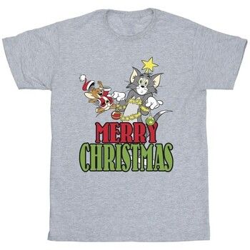 Dessins Animés Tops y Camisetas Merry Christmas Baubles para niño