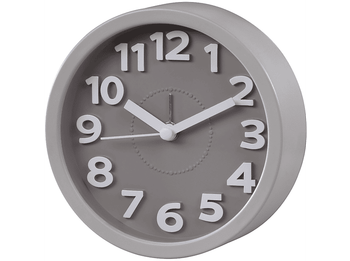 Despertador - Hama Retro, Vintage, Alarma, Analógico, Pila AA, Gris