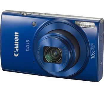 Canon IXUS 190 Compact Camera - Blue, Blue