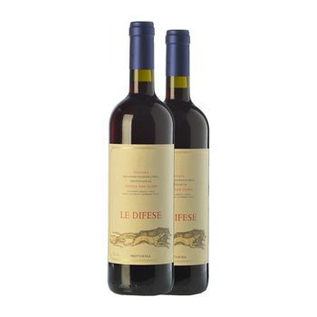 San Guido Vino Tinto Le Difese Toscana 75 Cl 13% Vol. (pack De 2 Unidades)