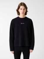 camiseta de punto de corte cuadrado