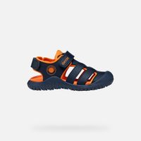 geox s fusbetto pro junior azul marinonaranja