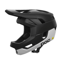 casco poc otocon race mips negro blanco talla l