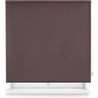 estor opaco enrollable premium - estor opaco tamano 85x220 - estor enrollable color marron oscuro - estor premium  blindecor