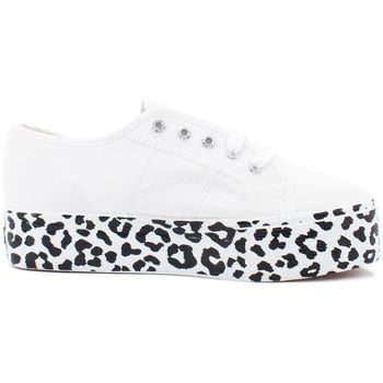 Superga Deportivas Moda 2790 Cotw Printed Foxing White Leopard S41157W para mujer