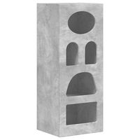 aparador elst gris concreto 40 x 35 x 1005 cm vidaxl