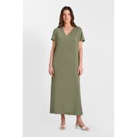 le temps des cerises vestido largo rosanna vestido largo recto para mujer