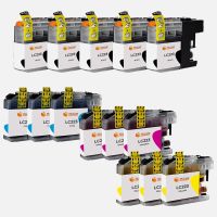 pccom essential brother lc223lc221 cartucho tinta compatible negrocianmagentaamarillo pack 15