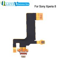 cable flexible de puerto de carga para sony xperia 8 pieza de repuesto de reparacion de base de alimentacion usb