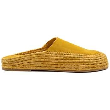 PALOMA BARCELÓ Sandalias DEBA SUEDE OCHRE para mujer