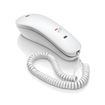 Motorola CT50 Teléfono Fijo Góndola con Indicador Visual de Llamada Blanco