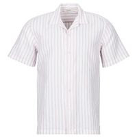 selected camisa manga corta slhregclay linen blend ss shir para hombre