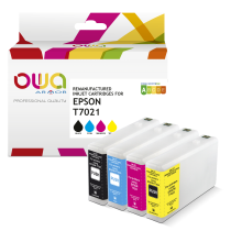 Armor K10406OW cartucho de tinta 4 pieza(s) Compatible Negro, Cian, Magenta, Amarillo