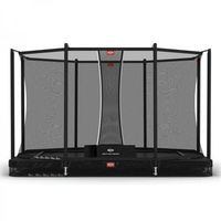cama elastica berg inground ultim favorit 410  red comfort negro