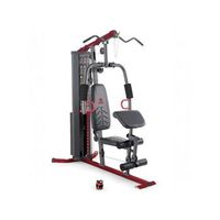 multiestacion marcy eclipse mwm7119 compact home gym - negra y roja