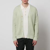 nn07 manuel crocheted cotton cardigan - xl