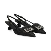 lodi zapatos de tacon medio mujer - negro talla 37