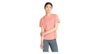 camiseta de manga corta new balance athletics coral  mujer