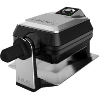 gofrera krups fdd95d 2 barquillos rectangular 1200 w negro acero inoxidable