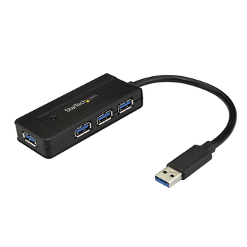 4PORT USB 3.0 HUB WITH CHARGE PORT - POWERED USB 3.0 H UB