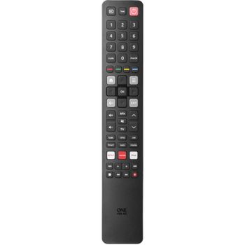 Mando a distancia One For All URC 4922 para TV TCL, Soundbar, Botones Personalizables, Negro