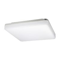 plafon led cuadrado de superficie ip44 blanco 4000k 24w