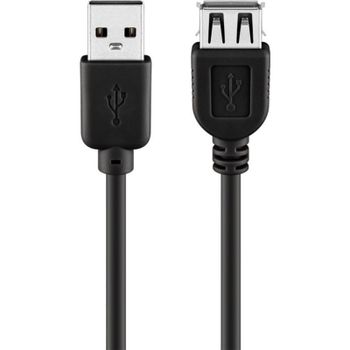 Cable Alargador USB Goobay 3 m USB 2.0 Negro