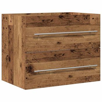 Mueble De Baño Para Lavabo De Madera Antigua 60x38,5x48 Cm Vidaxl