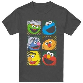 Sesame Street Camiseta TV27638 para mujer
