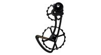 jaula de desviador sobredimensionada cyclingceramic 14 19t para desviador campagnolo 11s negro