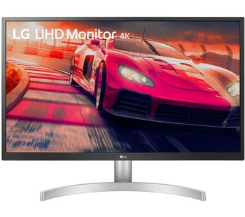 LG 27UL500-W 4K Ultra HD 27 IPS LCD Gaming Monitor - White, White