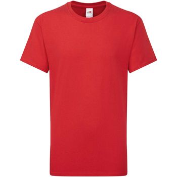 Fruit Of The Loom Camiseta Iconic 195 para niña