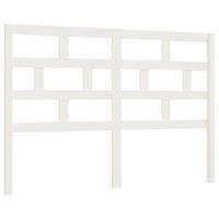 cabecero cama mueble de dormitorio de cama madera maciza de pino 126 x 4 x 100 cm blanco m020005224