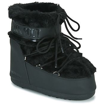 Moon Boot Descansos Moon Boot Icon Low Faux Fur para mujer